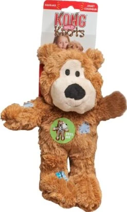 Kong Wild Knots Beer - Hondenspeelgoed - Assorti - M - 25 X 20 X 10 Cm -Hondenbenodigdheden Korting 718x1200 1