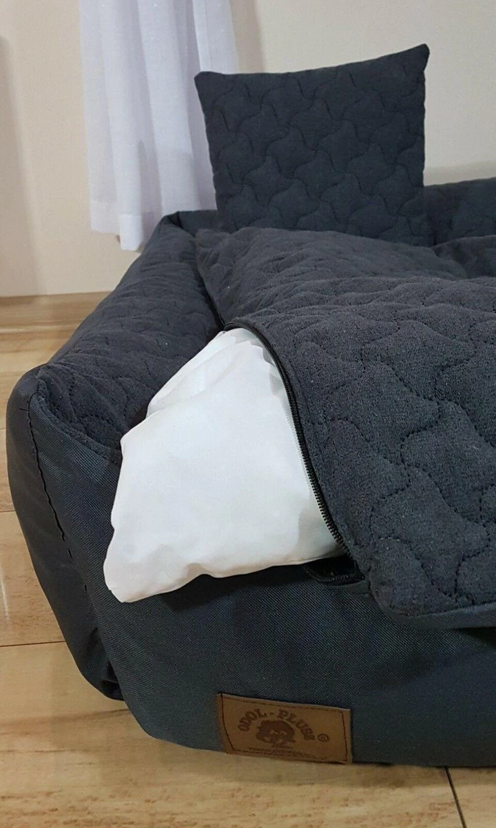 Merkloos Hondenmand Antraciet 120x90 Cm - Wasbaar Hondenkussen - Waterdicht Hondenbed 2 Merkloos Hondenmand Antraciet 120x90 Cm - Wasbaar Hondenkussen - Waterdicht Hondenbed - Afbeelding 2