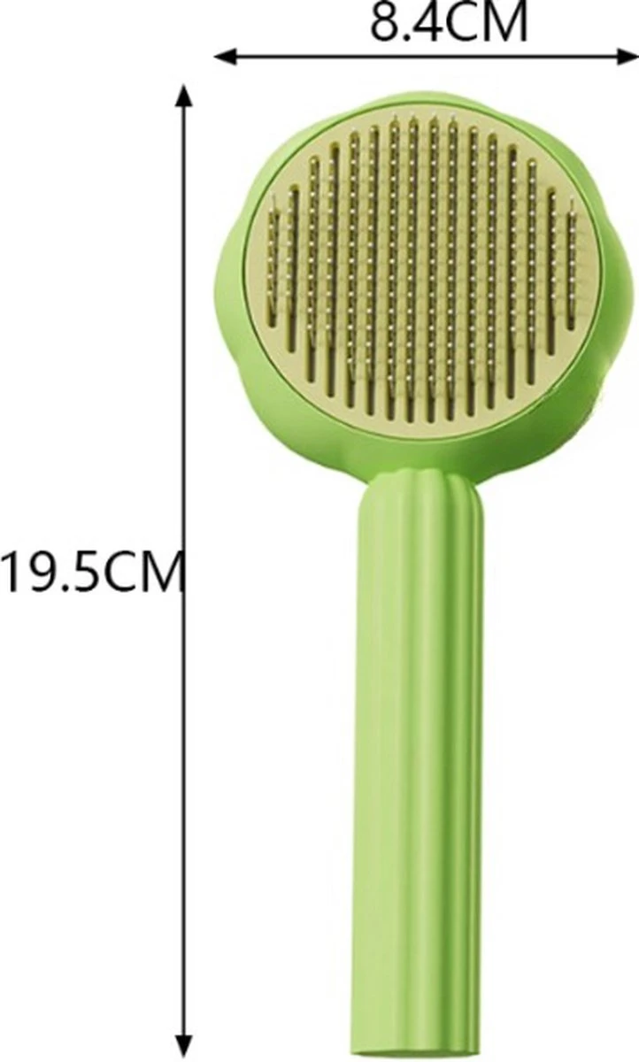 QT Petshop - Haarverwijderaar Voor Huisdieren - Groene Kattenborstel - Furminator Hondenborstel - Anti-Klit - Diervriendelijk - Dierenverzorging 4 QT Petshop - Haarverwijderaar Voor Huisdieren - Groene Kattenborstel - Furminator Hondenborstel - Anti-Klit - Diervriendelijk - Dierenverzorging - Afbeelding 4