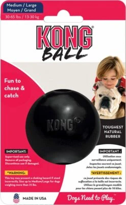 Kong Extreme Bal - Hondenspeelgoed - Zwart - M/L -Hondenbenodigdheden Korting 740x1200 1
