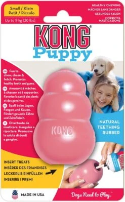 Kong Puppy - Kauwbot Hondenspeelgoed Small - Kauwbot - 85mm X 42mm - Groen/Wit -Hondenbenodigdheden Korting 742x1200 5