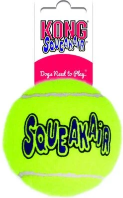 Kong Air Squacker Tennisbal - Hondenspeelgoed - Geel - M - Ø7,1 Cm -Hondenbenodigdheden Korting 747x1200 2