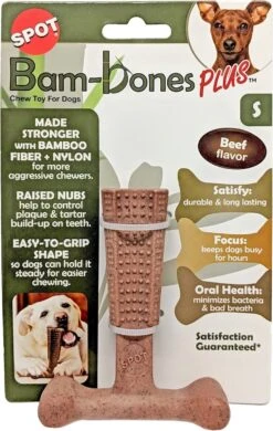 Spot Bam-Bones Plus Easy Grip - Veilig Kauwbot Voor Honden - Speciaal Voor Sterke Kauwers - Verzorgt Het Gebit Van De Hond - Rund Of Kip - S/M/L - Maat: Large, Smaak: Kip 11 Spot Bam-Bones Plus Easy Grip - Veilig Kauwbot Voor Honden - Speciaal Voor Sterke Kauwers - Verzorgt Het Gebit Van De Hond - Rund Of Kip - S/M/L - Maat: Large, Smaak: Kip -Hondenbenodigdheden Korting 760x1200 1
