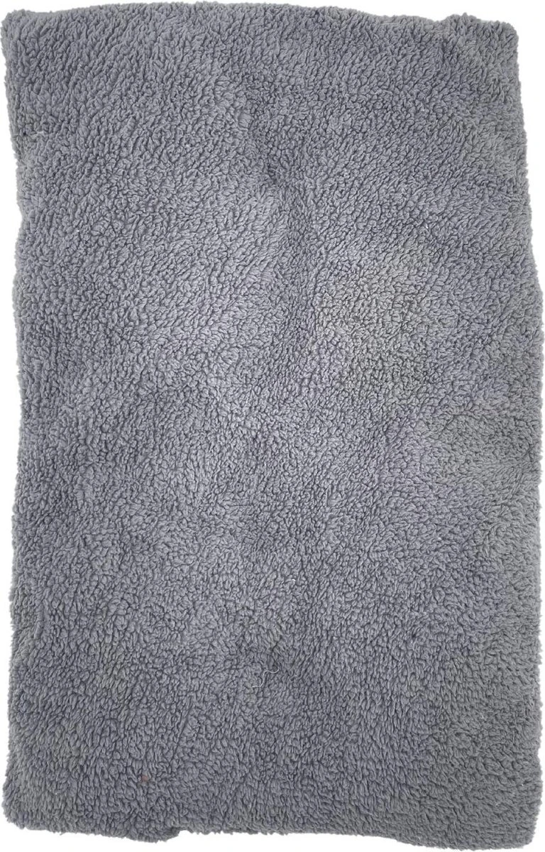 Pochon Pet - Hondenkussen 80 X 50 Cm - Donkergrijs - Pluche - XL 4 Pochon Pet - Hondenkussen 80 X 50 Cm - Donkergrijs - Pluche - XL - Afbeelding 4