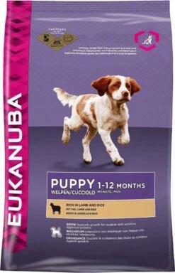 Eukanuba Puppy Junior - Medium Breed - Lam & Rijst - 2.5 Kg -Hondenbenodigdheden Korting 772x1200