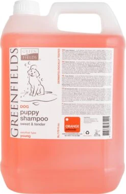 Greenfields - Milde Hondenshampoo Puppy - Zachte Shampoo Met Babypoeder Geur - Inhoud 270 Ml Of 5 Liter - 270 Ml 8 Greenfields - Milde Hondenshampoo Puppy - Zachte Shampoo Met Babypoeder Geur - Inhoud 270 Ml Of 5 Liter - 270 Ml -Hondenbenodigdheden Korting 775x1200 5