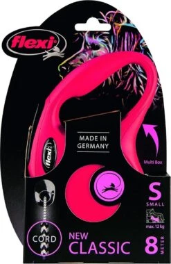Flexi New Classic Koord - Hondenriem - Rood - S - 8 M - (<12 Kg) -Hondenbenodigdheden Korting 780x1200 1