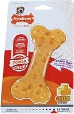 Nylabone Durable Cheese Bone - M -Hondenbenodigdheden Korting 780x1200 3