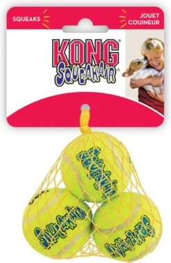 Kong Air Squacker Tennisbal - Hondenspeelgoed - Geel - M - Ø7,1 Cm -Hondenbenodigdheden Korting 780x1200 5