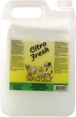 Waggly Citro Fresh Geurverwijderaar - 5 L -Hondenbenodigdheden Korting 781x1200 1