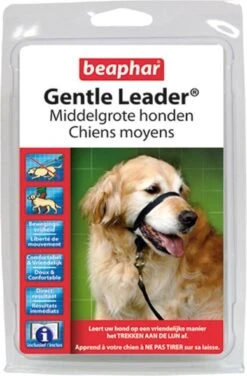 Gentle Leader Hoofdhalster Medium Zwart Beaphar -Hondenbenodigdheden Korting 788x1200