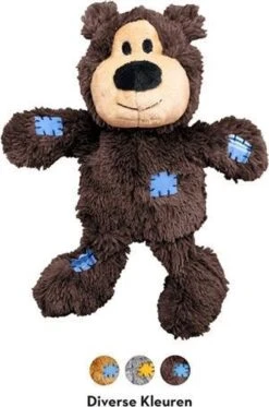 Kong Wild Knots Beer Assorti 29x31,5x10 Cm -Hondenbenodigdheden Korting 795x1200 3