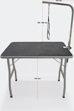 Honden Trimtafel Met Enkele Aanlijnoptie, 760 Mm Hoog, Inklapbaar; Kniptafel - Wastafel Met Lus Zwart / Grijs - Verzorgingstafel Voor Huisdieren - Multistrobe 12 Honden Trimtafel Met Enkele Aanlijnoptie, 760 Mm Hoog, Inklapbaar; Kniptafel - Wastafel Met Lus Zwart / Grijs - Verzorgingstafel Voor Huisdieren - Multistrobe -Hondenbenodigdheden Korting 798x1200 3