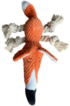 BoDutch Honden Knuffel - Vos - Puppyknuffel - Knisperoortjes - Met Piep - Oranje - 36 Cm - Hondenspeelgoed -Hondenbenodigdheden Korting 800x1200 43