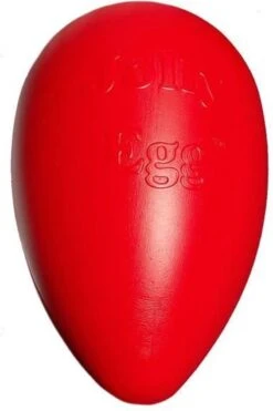 Jolly Pets Jolly Egg Hondenspeelgoed – Stevige Hondenbal – Gemaakt Van Extreem Duurzaam Kunststof – Geschikt Voor De Grotere Hond – Hondenspeeltjes – Weerbestendig - 30cm – Rood -Hondenbenodigdheden Korting 800x1200 54