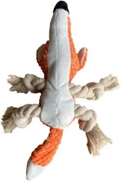 BoDutch Honden Knuffel - Vos - Puppyknuffel - Knisperoortjes - Met Piep - Oranje - 36 Cm - Hondenspeelgoed -Hondenbenodigdheden Korting 805x1200 1