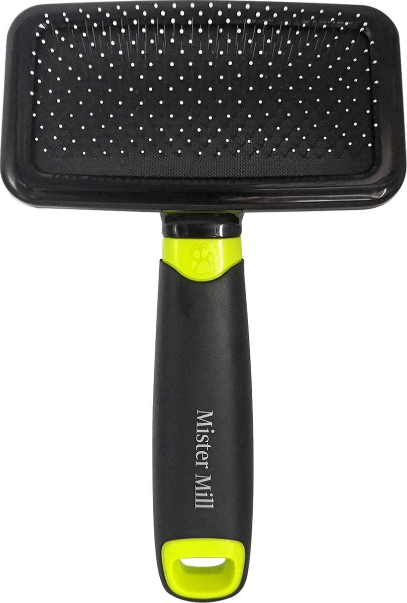 Mister Mill Slickerborstel Kat Hond - Hondenborstel Langharig Kortharig - Haarverwijderaar Voor Huisdieren - Kattenhaar Verwijderaar 1 Mister Mill Slickerborstel Kat Hond - Hondenborstel Langharig Kortharig - Haarverwijderaar Voor Huisdieren - Kattenhaar Verwijderaar