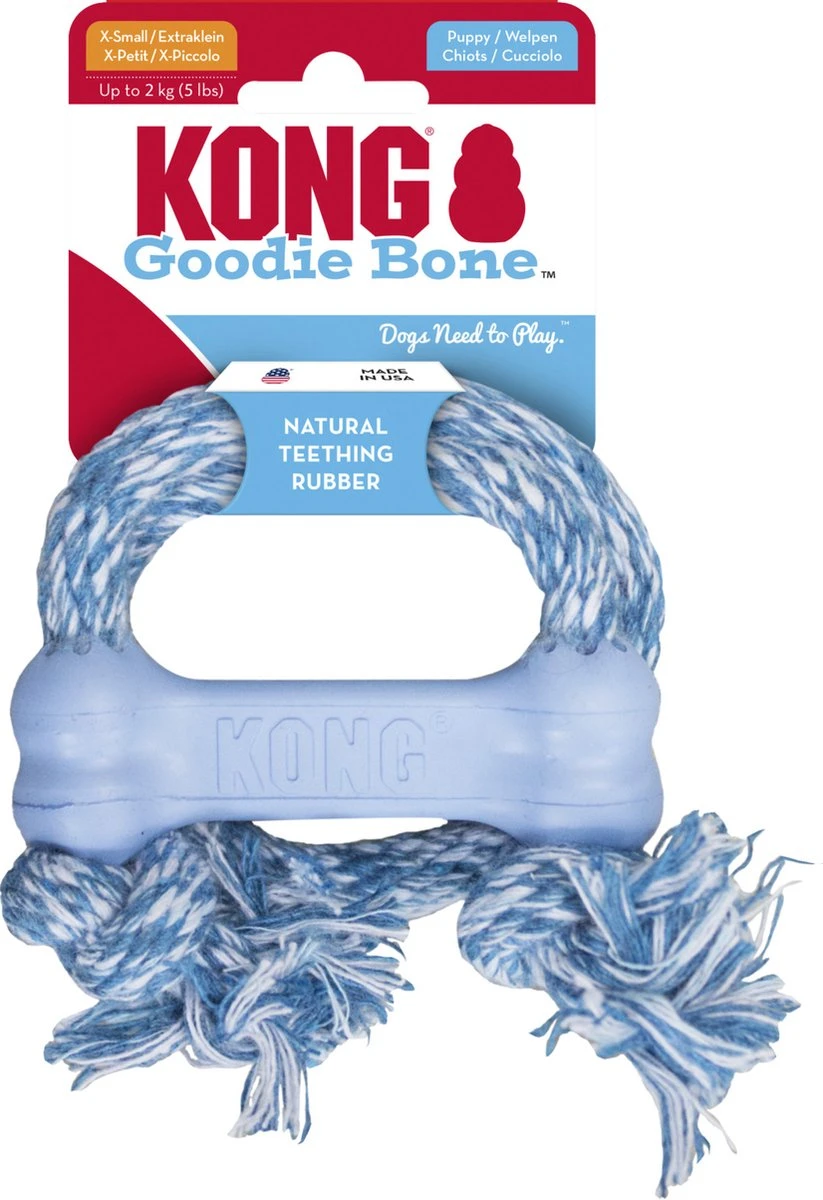 Kong Puppy Goodie Bone Small Small - 1 ST 2 Kong Puppy Goodie Bone Small Small - 1 ST - Afbeelding 2