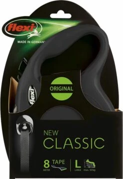 Flexi Rollijn New Classic Tape Large 8 M - Hondenriem - Zwart Tot 50kg 17 Flexi Rollijn New Classic Tape Large 8 M - Hondenriem - Zwart Tot 50kg -Hondenbenodigdheden Korting 825x1200 3