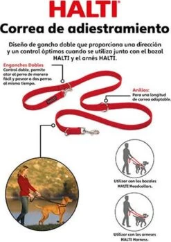 Company Of Animals Halti Trainingslijn - Large - 2 Meter - Verstelbaar - Zwart -Hondenbenodigdheden Korting 849x1200