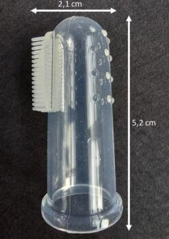 Merkloos Vinger Tandenborstel – 2 X -Hondenbenodigdheden Korting 850x1200 6