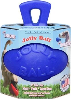 Jolly Pets Jolly Ball – Paarden- En Honden Speelbal Met Appelgeur - Ter Vermaak In De Stal/binnenshuis Of Buiten - Bijtbestendig - Blauw - Ø 20 Cm -Hondenbenodigdheden Korting 853x1200 4