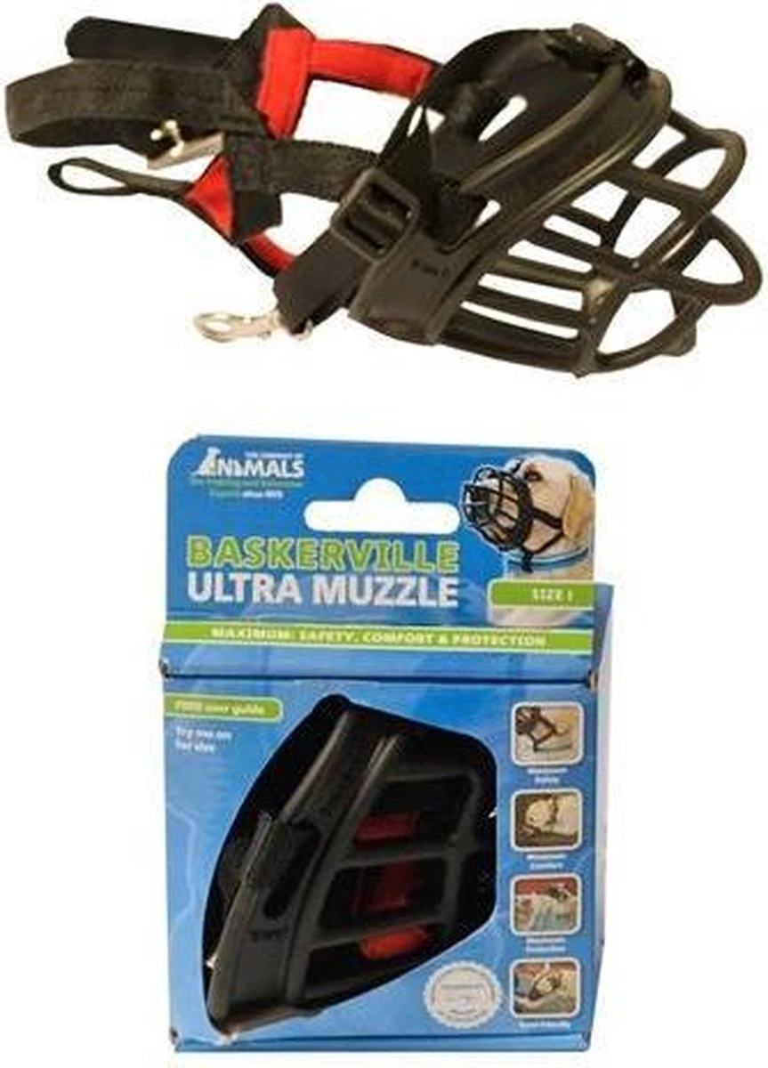 Company Of Animals Baskerville Ultra Muzzle - Muilkorf - Maat 3 (M) - Zwart 11 Company Of Animals Baskerville Ultra Muzzle - Muilkorf - Maat 3 (M) - Zwart - Afbeelding 11