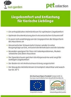 Sun Garden Buddy Orthopedisch Hondenkussen 140x100x10cm -Hondenbenodigdheden Korting 877x1200 4