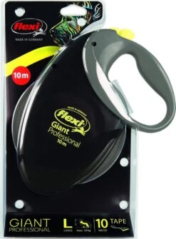 Flexi Giant Tape - Hondenriem - Zwart/Geel - L - 10 M - (<50 Kg) 23 Flexi Giant Tape - Hondenriem - Zwart/Geel - L - 10 M - (<50 Kg) -Hondenbenodigdheden Korting 884x1200 1