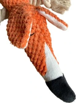 BoDutch Honden Knuffel - Vos - Puppyknuffel - Knisperoortjes - Met Piep - Oranje - 36 Cm - Hondenspeelgoed -Hondenbenodigdheden Korting 885x1200 2