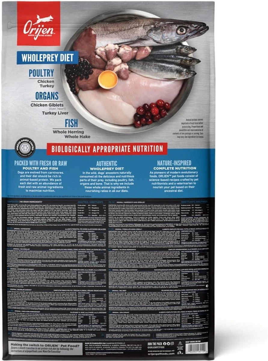Orijen Adult Dog 6 Orijen Adult Dog - Afbeelding 6