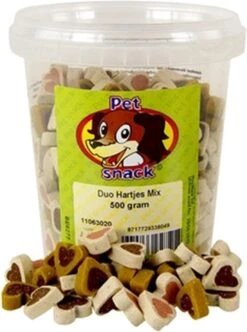 Petsnack Duo Mix Hartjes 500 Gr -Hondenbenodigdheden Korting 892x1200