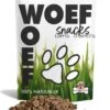 Woef Woef Snacks Hondensnacks Lams Trainers Trainingssnacks Hondensnoepjes - Gedroogd Vlees - Lam - Alle Honden En Alle Leeftijden Vanaf 2 Maanden - Geen Toevoegingen - 1300 Stuks
