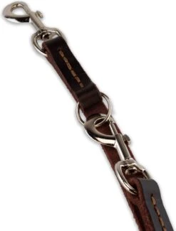 Multifunctionele Hondenriem - 220cm - Bruin - Leren Hondenriem - 100% Volnerfleer - Hondenriem Leer - Leiband Hond 19 Multifunctionele Hondenriem - 220cm - Bruin - Leren Hondenriem - 100% Volnerfleer - Hondenriem Leer - Leiband Hond -Hondenbenodigdheden Korting 913x1200 10