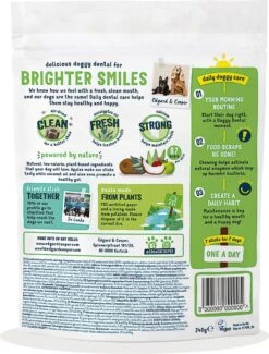 Edgard & Cooper Doggy Dental Sticks Appel - Eucalyptusolie Large -Hondenbenodigdheden Korting 913x1200 2