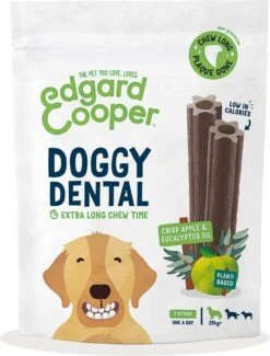 Edgard & Cooper Doggy Dental Sticks Appel - Eucalyptusolie Large -Hondenbenodigdheden Korting 913x1200 3