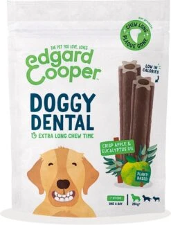 Edgard & Cooper Doggy Dental Sticks Appel - Eucalyptusolie Large -Hondenbenodigdheden Korting 913x1200 4