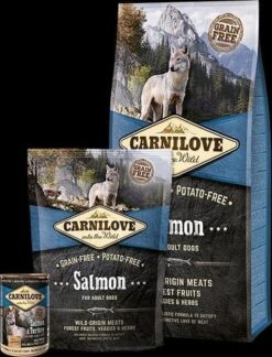 Carnilove Adult Granenvrij Hondenvoer Zalm 12kg Met 70% Vis! 10 Carnilove Adult Granenvrij Hondenvoer Zalm 12kg Met 70% Vis! -Hondenbenodigdheden Korting 915x1200