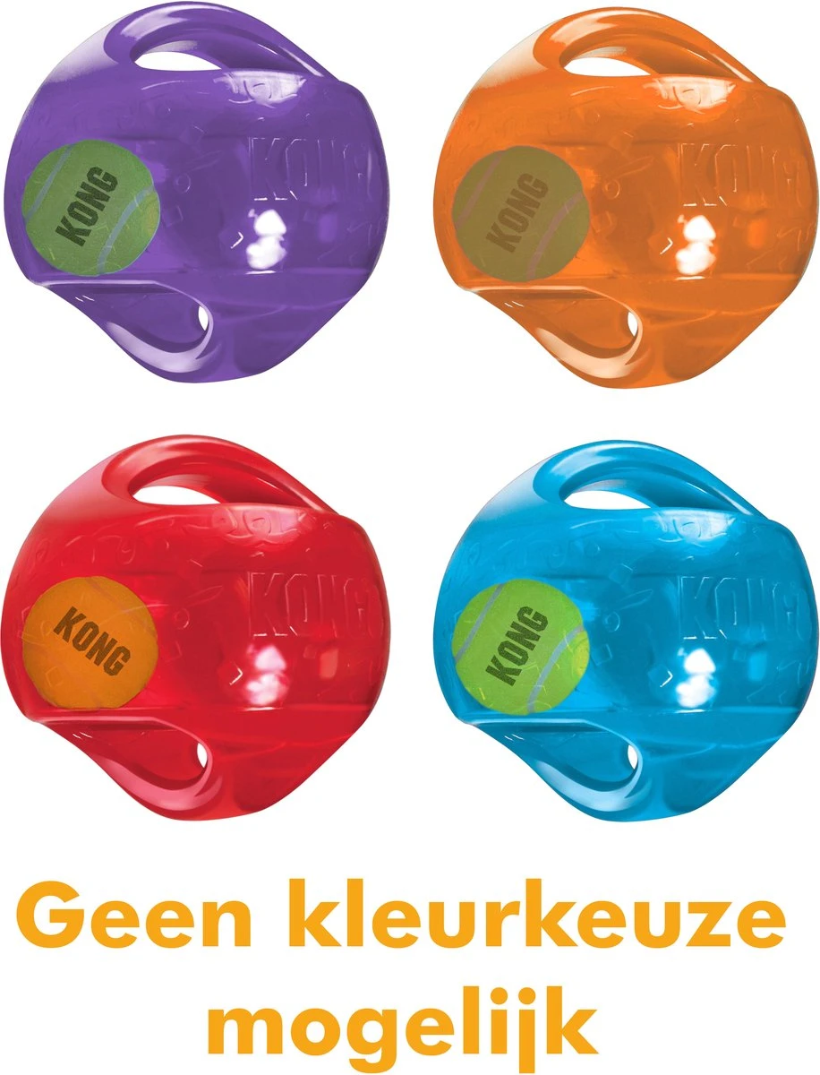 Kong Jumbler Ball - Assorti - M/L - Hondenspeelgoed - Ø14 Cm 1 Kong Jumbler Ball - Assorti - M/L - Hondenspeelgoed - Ø14 Cm
