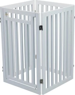 Trixie Hondenhek Met Deur Wit - 60-160 X 81 CM 16 Trixie Hondenhek Met Deur Wit - 60-160 X 81 CM -Hondenbenodigdheden Korting 947x1200 3