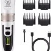 Joyage Professionele Hondentondeuse Voor Dikke Vacht – Honden Tondeuse & Hondentrimmer Tondeuse – Stille Tondeuse Katten & Honden Trimset Lang Haar – Trimmer Hond - Hondentondeuse Draadloos - Tondeuse Voor Honden - Tondeuse Hond Dikke Vacht