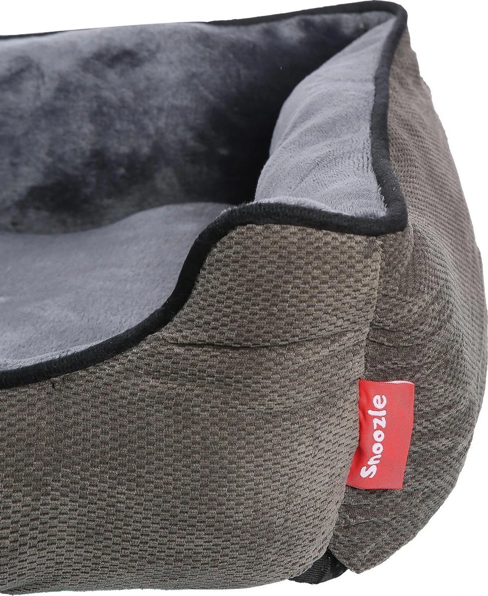 Snoozle Orthopedische Hondenmand - Zacht En Luxe Hondenkussen - Hondenbed - Wasbaar - Hondenmanden - 80cm 2 Snoozle Orthopedische Hondenmand - Zacht En Luxe Hondenkussen - Hondenbed - Wasbaar - Hondenmanden - 80cm - Afbeelding 2