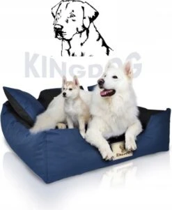 Kingdog - Groot Honden- En Kattenbed | Dierenmand 100 X 75 | Groen - Maat L -Hondenbenodigdheden Korting 985x1200
