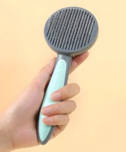 Pakeway T9 - Kattenborstel - Zelfreinigende Kattenkam - Groen - Massageborstel - 19,3 Cm -Hondenbenodigdheden Korting 995x1200