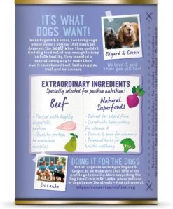 Edgard & Cooper Rund Blik - Voor Volwassen Honden - Hondenvoer - 12 X 400g -Hondenbenodigdheden Korting 996x1200 5